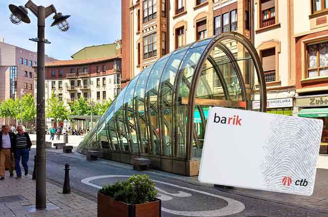 Tarjeta de Transporte Barik Bilbao